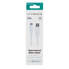 Vivanco 37560 Super Speed Data Cable USB to USB Type-C