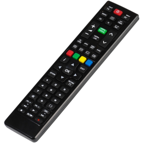 VIVANCO Replacement Remote Control for Panasonic, ready for use