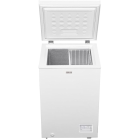 Haden HC100W Chest Freezer, 96L Capacity, White, Manual Defrost, 4 Star Rating, Garage Compatible