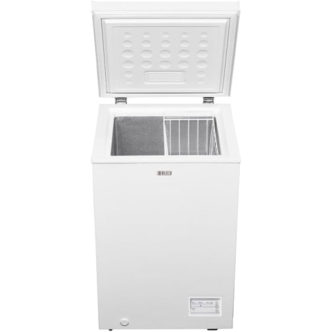 Haden HC100W Chest Freezer, 96L Capacity, White, Manual Defrost, 4 Star Rating, Garage Compatible