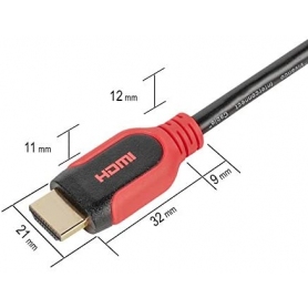 Vivanco PRO High Speed HDMI Cable with Ethernet (Audio Return Channel ARC) - 1