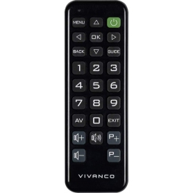 Vivanco Simple Basic Easy Sony Only TV Remote Control Zapper | Suitable For Elderly | Less Buttons - 1