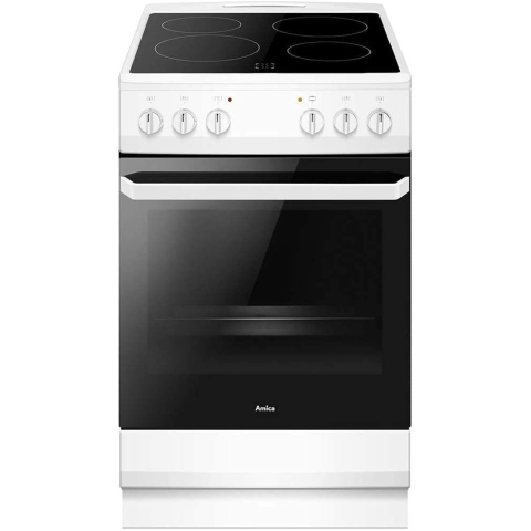 Amica AFC1530WH 50cm freestanding cooker single cavity