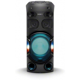 Sony MHC-V42D, High Power Party Speaker. One Box Music System with Multi Colour Lighting Effects