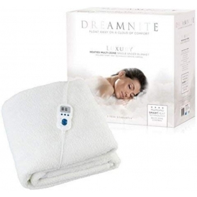 Dreamnite DN47002 Single Fitted Electric Blanket, Detachable Controller