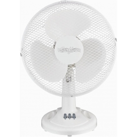 Stirflow SFG12A Desk Fan, Oscillating & Tilt , White (12")