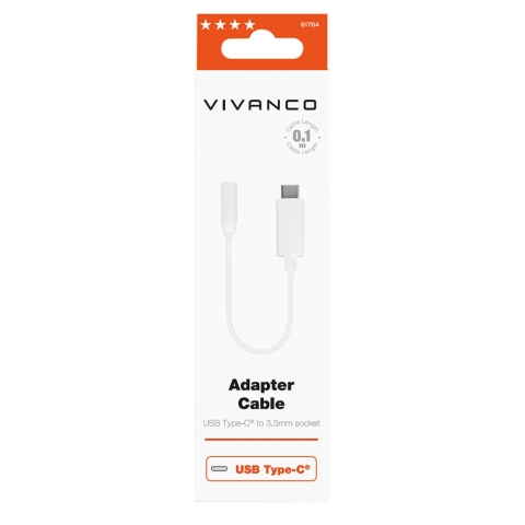 Vivanco 61764 USB Type-Câ„¢ Audio Adapter