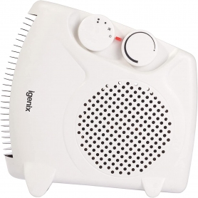 Igenix IG9010 Flat/Upright Portable Electric Fan Heater with 2 Heat Settings and Cool Air Setting - 3