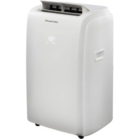Russell Hobbs 2-in-1 Portable Air Conditioner & Dehumidifier, 960 W, 1 Litre Includes Window Seal Kit, White, RHPAC4002 [Energy Class A]