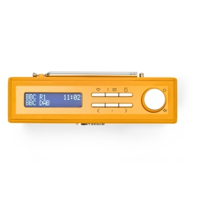 Roberts Rambler Mini DAB/DAB+/FM Bluetooth Digital Radio - Yellow - 4