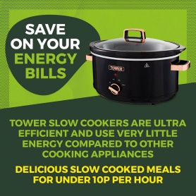 Tower T16019RG 6.5l Slow Cooker - 2