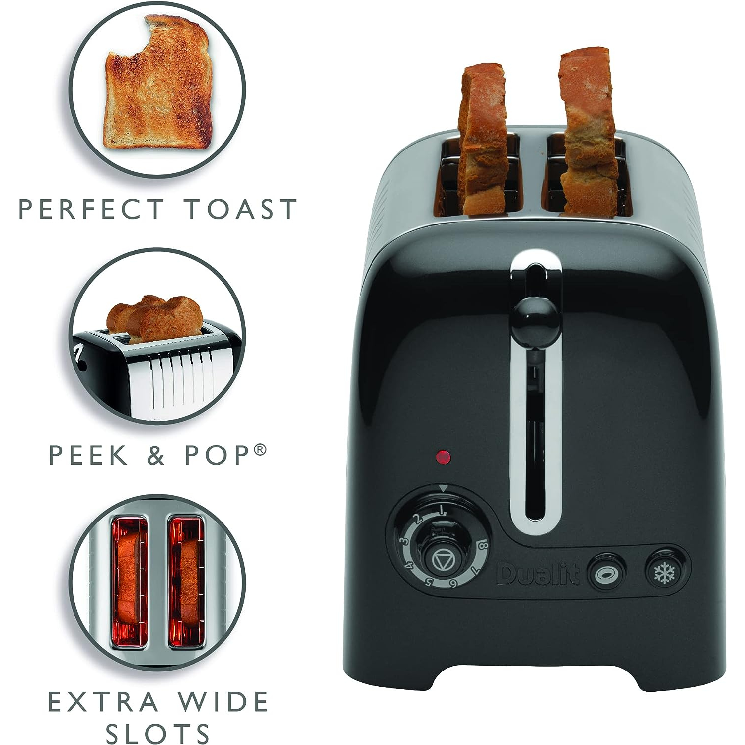 Dualit 2 outlet slot lite toaster