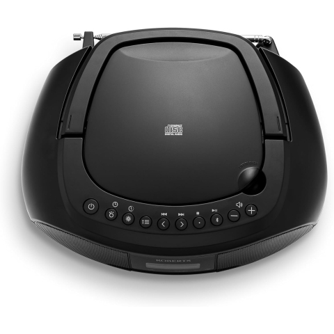 Roberts Zoombox 4 DAB/DAB+/FM boombox with Bluetooth, Black