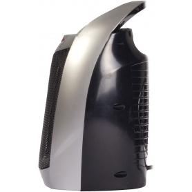 Igenix IG9030 Ceramic Fan Heater, 2 Heat Settings, 1800W, Silver - 1
