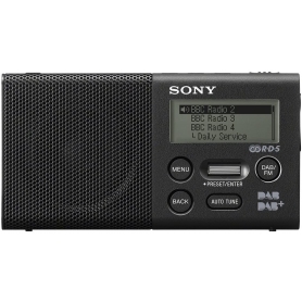 Sony XDR-P1DBP Pocket DAB/DAB+ Radio - Black