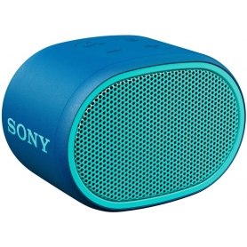 Sony SRS-XB01 Compact Portable Water Resistant Wireless Bluetooth Speaker with Extra Bass - Blue