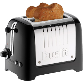 Dualit DLT2PA 2 Slot High Gloss Lite Toaster - Black
