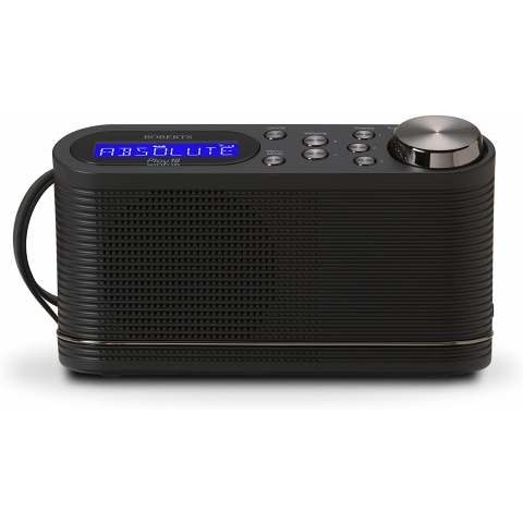 Roberts Radio Play10 DAB/DAB+/FM Digital Radio - Black
