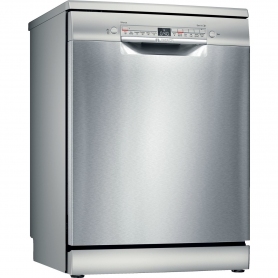 Bosch Series 2 SMS2HVI66G Wifi Connected Standard Dishwasher - Stainless Steel - 0