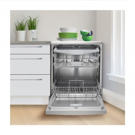 Bosch Series 2 SMS2HVI66G Wifi Connected Standard Dishwasher - Stainless Steel - 3