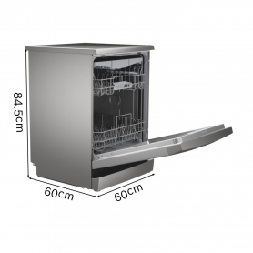 Bosch Series 2 SMS2HVI66G Wifi Connected Standard Dishwasher - Stainless Steel - 4