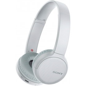 Sony WH-CH510 Wireless Bluetooth Headphones, 35 Hours Battery Life White