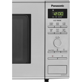 Panasonic NN-SD27HSBPQ Solo Microwave Oven, Stainless Steel - 3