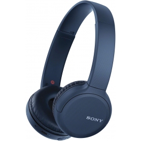 Sony WH-CH510 Wireless Bluetooth Headphones with Mic Blue - 0