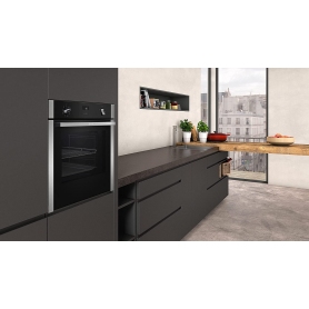 NEFF B4ACF1AN0B N50 Single Oven with Slide & Hide and Circotherm, Stainless Steel - 2