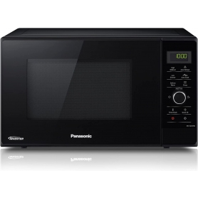 Panasonic NN-SD25HBBPQ 23L Solo Microwave Oven - Black - 0
