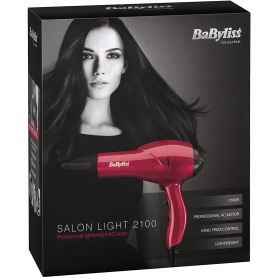 BaByliss 5568BU Salon Light 2100W Professional Lightweight AC Ionic Hair Dryer - 1