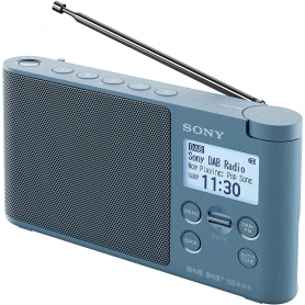 Sony XDR-S41D Portable DAB/DAB+ Wireless Radio with LCD Display - Blue
