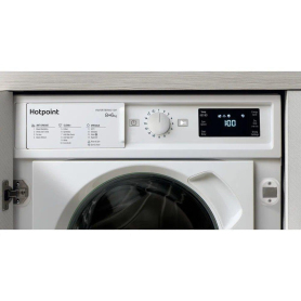 Hotpoint BIWDHG861485 8kg/6kg 1400 Spin Built In Washer Dryer - White - 2