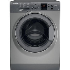 Hotpoint NSWF743UGGUKN 7kg 1400 Spin Washing Machine - Graphite