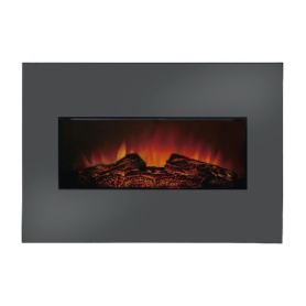 Culina ICON660GY 26" Grey Wall Mounted Electric Fire 240V 1.75-2kW