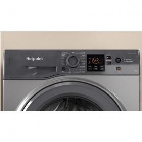 Hotpoint NSWF945CGGUKN Graphite 9kg Freestanding Washing Machine - 2
