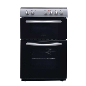 Statesman EDC50S 50CM Double Oven Electric Cooker Silver - 1