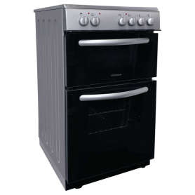 Statesman EDC50S 50CM Double Oven Electric Cooker Silver - 2