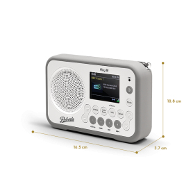 Roberts Play 20 DAB Radio in White