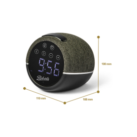 Roberts ZEN Black FM Clock Radio