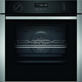 NEFF N50 B2ACH7HH0B Wifi Connected Built In Electric Single Oven - Stainless Steel - 0