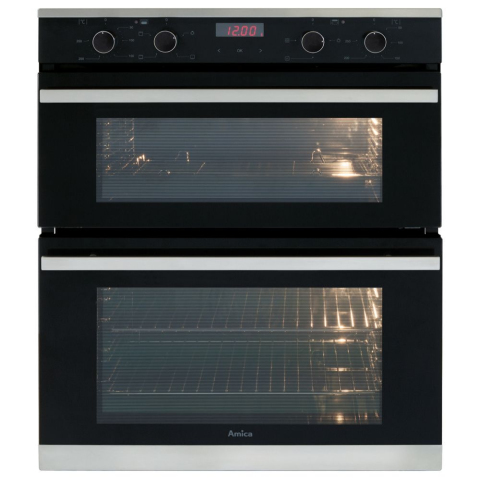 Amica ADC700SS Built-under Double Oven - Stainless Steel