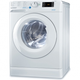 Indesit Innex BWE 71452 W Freestanding Washing Machine, 7kg Load, A+++ Energy Rating, 1400rpm Spin, White