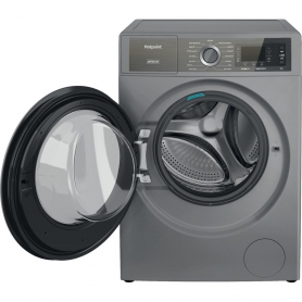 Hotpoint GentlePower H8W946SBUK 9kg Washing Machine with 1400 rpm - Silver - A Rated - 2