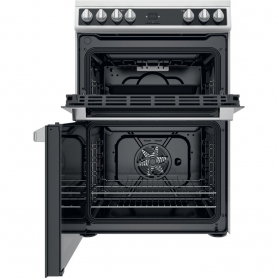 Hotpoint HDT67V9H2CW Ceramic Electric Cooker with Double Oven - 4