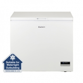 Lec CF200LMk2 Chest Freezer - White - A+ Rated
