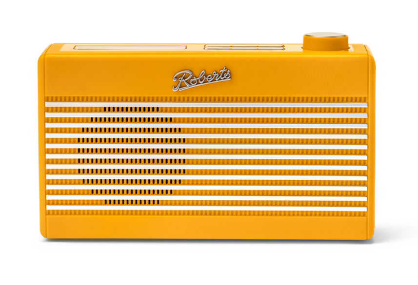 Roberts Rambler Mini DAB/DAB+/FM Bluetooth Digital Radio - Yellow thumbnail image