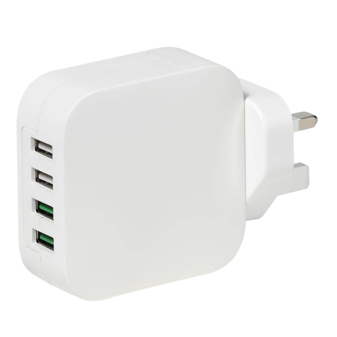 Vivanco 38799 USB Quattro Mains Charger 2.4A, with Smart IC thumbnail image