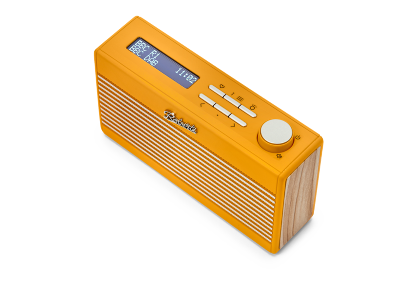Roberts Rambler Mini DAB/DAB+/FM Bluetooth Digital Radio - Yellow thumbnail image