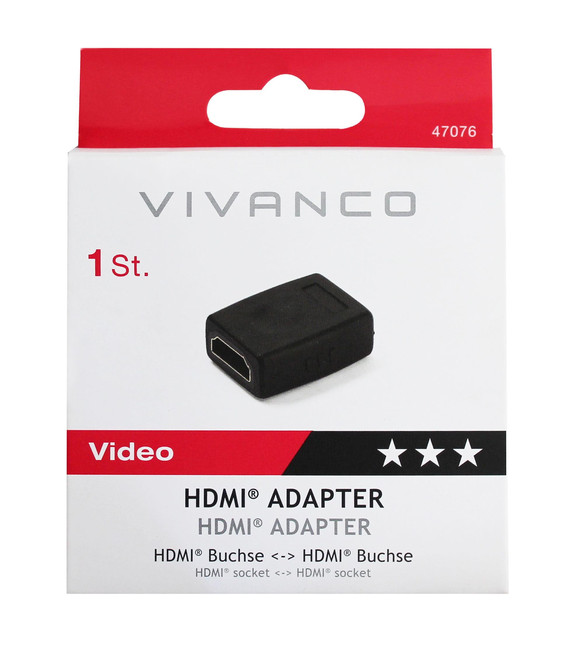 Vivanco 47076 HDMI / HDMI adapter thumbnail image